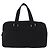 Borsa a mano CHANEL Choco Bar in cotone nero oro CC autentica ka339 - vista 2