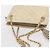 Borsa a tracolla CHANEL Matelassé con catena, in pelle di agnello beige e oro, con logo CC, 152441 - vista 6