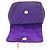 Borsa a tracolla CHANEL V Stitch con perle, in nylon viola e oro, con logo CC, autentica AMZ336 - vista 17