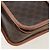 Céline Borsa a tracolla CELINE Macadam in tela, PVC e pelle, marrone e oro, autentica 191817V - vista 12
