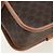 Céline Borsa a tracolla CELINE Macadam in tela, PVC e pelle, marrone e oro, autentica 191817V - vista 14