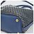 Borsa a mano PRADA in vinile 2way blu e oro, autentica 193975 - vista 12