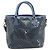 Borsa a mano PRADA in vinile 2way blu e oro, autentica 193975 - vista 2