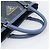 Borsa a mano PRADA in vinile 2way blu e oro, autentica 193975 - vista 7