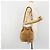 Céline Borsa a tracolla CELINE in pelle beige e oro, autentica 194005 - vista 22