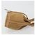 Céline Borsa a tracolla CELINE in pelle beige e oro, autentica 194005 - vista 4