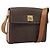 Céline Borsa a tracolla CELINE Macadam in PVC e pelle, marrone e oro, codice articolo ep15326