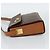 Céline Borsa a tracolla CELINE Macadam in PVC e pelle, marrone e oro, codice articolo ep15326 - vista 4