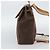 Céline Zaino CELINE Macadam in PVC e pelle, marrone e oro, autentico 192796A - vista 5