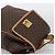 Céline Zaino CELINE Macadam in PVC e pelle, marrone e oro, autentico 192796A - vista 6