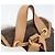 Céline Zaino CELINE Macadam in PVC e pelle, marrone e oro, autentico 192796A - vista 7