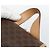 Céline Zaino CELINE Macadam in PVC e pelle, marrone e oro, autentico 192796A - vista 8