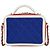 Borsa Vanity Chanel Matelassé Bianco Rosso Blu - vista 3