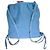 Chanel Denim Drawstring Backpack Blue