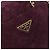 Bolsa de Ombro de Corrente Acolchoada PRADA em Camurça Bordeaux Gold Auth yk20855A Dourado - vista 17