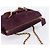 Bolsa de Ombro de Corrente Acolchoada PRADA em Camurça Bordeaux Gold Auth yk20855A Dourado - vista 6