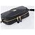 Borsa a tracolla Salvatore Ferragamo Gancini in pelle nera e oro Auth BA15079A - vista 6