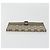 Portefeuille long GUCCI GG Supreme Web Sherry Line PVC Beige Gold Auth 196939 Doré - vue 6