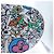 LOUIS VUITTON Monogram Comics Skateboard Maple Wood GI0884 LV Auth ar14157SAM Blanc Bleu Multicolore - vue 13