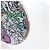 LOUIS VUITTON Monogram Comics Skateboard Maple Wood GI0884 LV Auth ar14157SAM Blanc Bleu Multicolore - vue 14