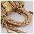Borsa a mano Miu Miu Matelassé in pelle 2way Beige Gold Auth 196973V D'oro - vista 7