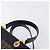Céline Borsa a mano CELINE Macadam Canvas PVC Leather Black Gold Auth 197786A Nero D'oro - vista 14