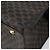 Céline Borsa a mano CELINE Macadam Canvas PVC Leather Black Gold Auth 197786A Nero D'oro - vista 16
