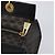 Céline Borsa a mano CELINE Macadam Canvas PVC Leather Black Gold Auth 197786A Nero D'oro - vista 9