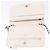 Cartera de hombro con cadena CHANEL Matelasse Lamb Skin White CC Auth 197718V Plata Blanco Dorado - vista 10