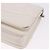 Cartera de hombro con cadena CHANEL Matelasse Lamb Skin White CC Auth 197718V Plata Blanco Dorado - vista 14