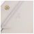 Cartera de hombro con cadena CHANEL Matelasse Lamb Skin White CC Auth 197718V Plata Blanco Dorado - vista 20