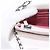 Cartera de hombro con cadena CHANEL Matelasse Lamb Skin White CC Auth 197718V Plata Blanco Dorado - vista 24