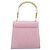 Borsa a mano FENDI in pelle rosa tono oro Auth ep15666A - vista 2