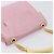 Borsa a mano FENDI in pelle rosa tono oro Auth ep15666A - vista 6