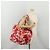 Borsa Tote CHANEL High Summer Line PVC Canvas Red CC Auth BA15144 Rosso - vista 25