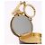 LOUIS VUITTON Monogram Porte Cles Boite Chapeau metal Gold M63089 Auth 196993M D'oro Monogramma - vista 10