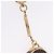 LOUIS VUITTON Monogram Porte Cles Boite Chapeau metal Gold M63089 Auth 196993M D'oro Monogramma - vista 4