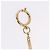 LOUIS VUITTON Monogram Porte Cles Boite Chapeau metal Gold M63089 Auth 196993M D'oro Monogramma - vista 5