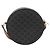 Céline Borsa a Tracolla Rotonda CELINE Triomphe PVC Nero Oro Auth 199654M D'oro - vista 2
