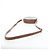 Céline Borsa a Tracolla Rotonda CELINE Triomphe PVC Nero Oro Auth 199654M D'oro - vista 7