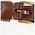 Céline Borsa a Tracolla Rotonda CELINE Triomphe PVC Nero Oro Auth 199654M D'oro - vista 8