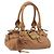 Chloé Borsa Chloe Mini Paddington in pelle marrone argento oro Auth yk20764V D'oro