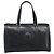 Borsa Boston FENDI in pelle nera e oro Auth 199674V Nero D'oro - vista 13
