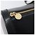 Borsa Boston FENDI in pelle nera e oro Auth 199674V Nero D'oro - vista 18