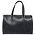 Borsa Boston FENDI in pelle nera e oro Auth 199674V Nero D'oro - vista 2