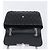 Borsa a tracolla Miu Miu Matelassé con catena in pelle nera e argento Auth 199113A Nero - vista 20