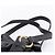Borsa a tracolla Miu Miu in pelle nera e oro Auth yk20875M Nero - vista 8