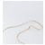Borsa a tracolla SAINT LAURENT in pelle Ivory Gold Auth 199619 D'oro Crudo - vista 8