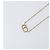 Collana Christian Dior metallo Gold Tone Auth 193471 - vista 10