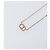 Collana Christian Dior metallo Gold Tone Auth 193471 - vista 3